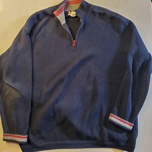 Eddie Bauer vintage 1/4 zip sweater xxl tall